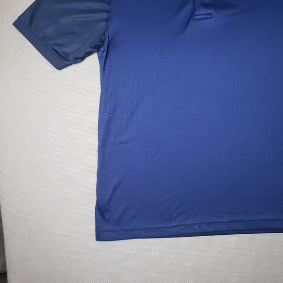 PGA Tour Golf Polo Blue & Black Short Sleeve Shirt Men’s Size Small - Picture 4 of 13